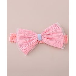 Babyhug Free Size Headbands With Bow & Floral Applique Pack of 3 - Multicolor