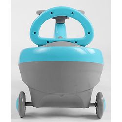 Babyhug Orbit Swing Car with Light & Music - Yellow| Easy to Handle| Built for Rough Play| Encourages Physical Activity| Fully Assembled| For Kids of 1 to 6 years| Sport Gift