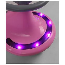 Babyhug Orbit Swing Car with Light & Music - Pink