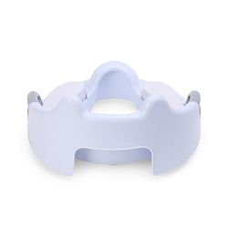 Babyhug Potty Seat With Handle & Backrest - White