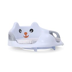 Babyhug Potty Seat With Handle & Backrest - White