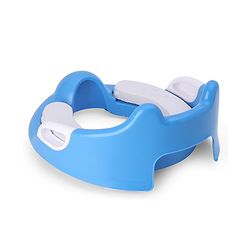 Babyhug Potty Seat With Handle & Backrest - White