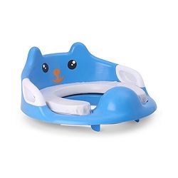 Babyhug Potty Seat With Handle & Backrest - White