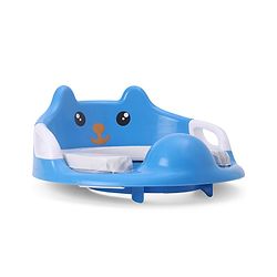 Babyhug Potty Seat With Handle & Backrest - White