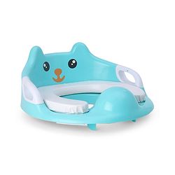 Babyhug Potty Seat With Handle & Backrest - White
