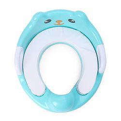 Babyhug Potty Seat With Handle & Backrest - White
