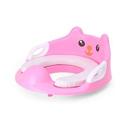 Babyhug Potty Seat With Handle & Backrest - White