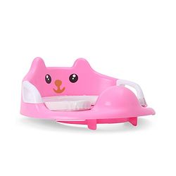 Babyhug Potty Seat With Handle & Backrest - White