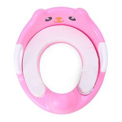 Babyhug Potty Seat With Handle & Backrest - White