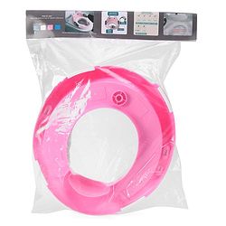 Babyhug Potty Seat With Handle & Backrest - White
