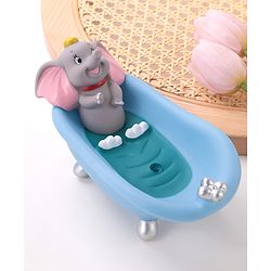 Babyhug Soap Case  Elephant Theme Free Size- Blue