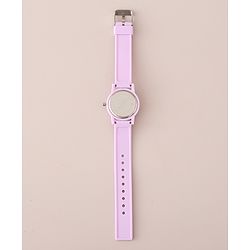 Babyhug Analog Watch with Star Print- Purple