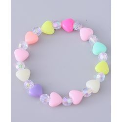 Babyhug Analog Watch with Bracelets & Butterfly Print- Multicolor