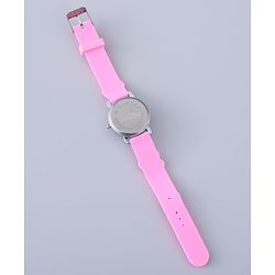 Babyhug Analog Watch with Bracelets & Butterfly Print - Multicolor