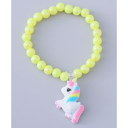 Babyhug Analog Watch with Bracelets & Unicorn Print - Multicolor