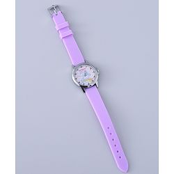 Babyhug Analog Watch with Bracelets & Unicorn Print - Multicolor