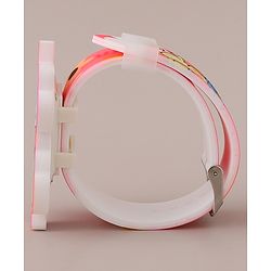 Babyhug Digital Watch with Unicorn Print - Pink