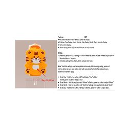 Babyhug Digital Watch Light Orange Free Size Boy