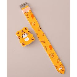 Babyhug Digital Watch Light Orange Free Size Boy