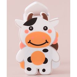 Babyhug Digital Watch with Cow Theme- Light Brown