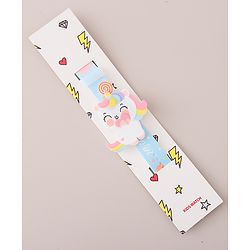 Babyhug Digital Watch with Unicorn Theme- Blue