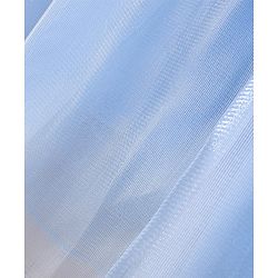 Babyhug Sleeveless Sequins Detailing Organza Tiered Party Frock - Frozen  Blue