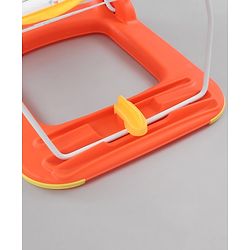 Babyhug Anti Slip Baby Bather Small with Animal Print- Orange