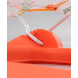 Babyhug Anti Slip Baby Bather Small with Animal Print- Orange