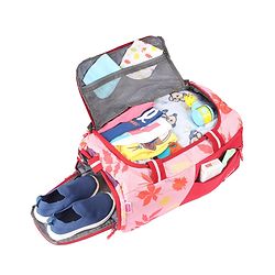 Babyhug Duffle Bag with Shoe Compartment for 1 Day Trip  - Orange