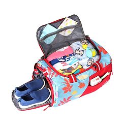 Babyhug Duffle Bag with Shoe Compartment for 1 Day Trip  -  Multicolour