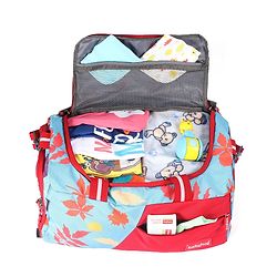 Babyhug Duffle Bag with Shoe Compartment for 1 Day Trip  -  Multicolour
