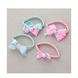 Babyhug Free Size Headbands  Bow Applique Pack of 4 - Multicolor
