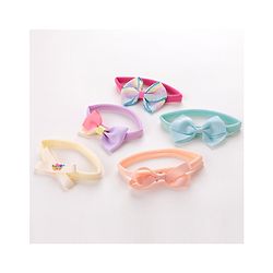 Babyhug Free Size Headbands Bow Applique Pack of 5 - Multicolor