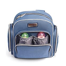 Babyhug Multipurpose Backpack Style Diaper Bag - Blue