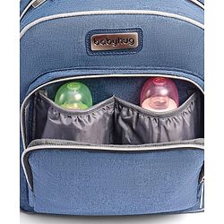 Babyhug Multipurpose Backpack Style Diaper Bag - Blue
