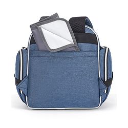 Babyhug Multipurpose Backpack Style Diaper Bag - Blue