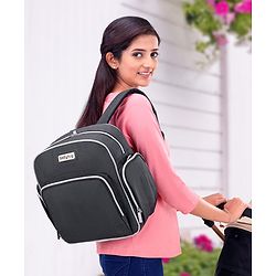 Babyhug Multipurpose Backpack Style Diaper Bag - Blue