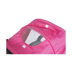 Babyhug 2 in 1 Rock and Roll Stroller Cum Rocker - Grey Pink
