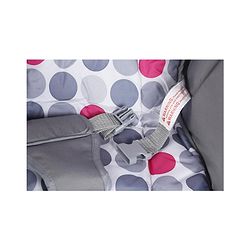Babyhug 2 in 1 Rock and Roll Stroller Cum Rocker - Grey Pink
