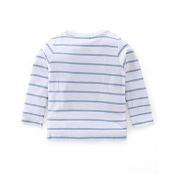 Babyhug Cotton Knit  Full Sleeves Paw Patrol Printed T-Shirt & Lounge Pant Set - Blue & White