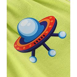 Babyhug Cotton Knit Full Length Robo & Stars Printed Diaper Pants Pack of 3 - Multicolour