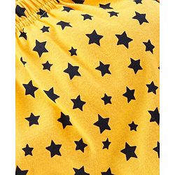 Babyhug Cotton Knit Full Length Star Print Diaper Leggings Pack of 3 - Multicolor