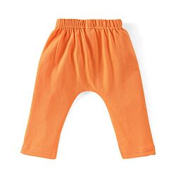 Babyhug Cotton Knit Full Length Diaper Pants Striped & Bunny Print Pack Of 3 - Multicfolour
