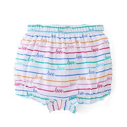 Babyhug 100% Cotton Knit Bloomer Pack of 3 Text Print - Multicolour