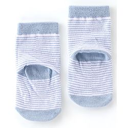 Cute Walk By Babyhug Cotton Knit Anti Bacterial Ankle Length Socks Dino Design Pack Of 3 - Multicolour