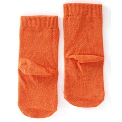 Cute Walk By Babyhug Cotton Knit Anti Bacterial Ankle Length Socks Tiger Design Pack Of 3 - Multicolour