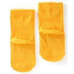 Cute Walk By Babyhug Cotton Knit Anti Bacterial Ankle Length Socks Tiger Design Pack Of 3 - Multicolour