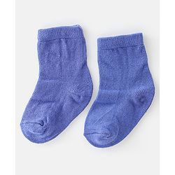 Cute Walk By Babyhug Cotton Knit Anti Bacterial Ankle Length Socks Car Design Pack Of 3 - Multicolour