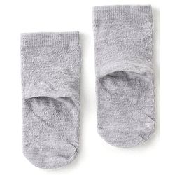 Cute Walk By Babyhug Cotton Knit Anti Bacterial Ankle Length Socks Star Design Pack Of 3 - Multicolour