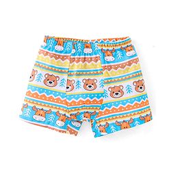 Babyhug 100% Cotton Bear Printed Trunk Pack of 3 - Multicolour